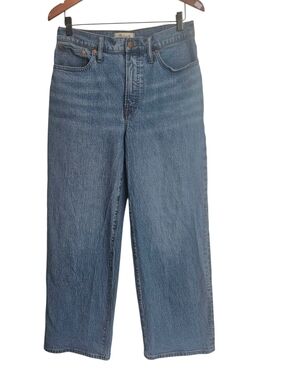 Madewell The Perfect Vintage Wide-Leg Crop Jeans Size 29